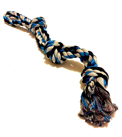 Best Toys for Destructive Dogs Mary & Kate Pets Cotton Rope