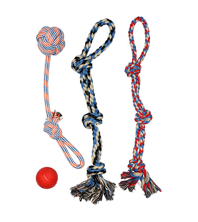 Best Dog Chew Toys Pacific Pups: Dog Rope Toys Set