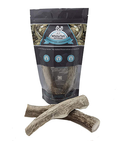 Best Dog Chew Toys WhiteTail Naturals: Large Premium Deer Antlers